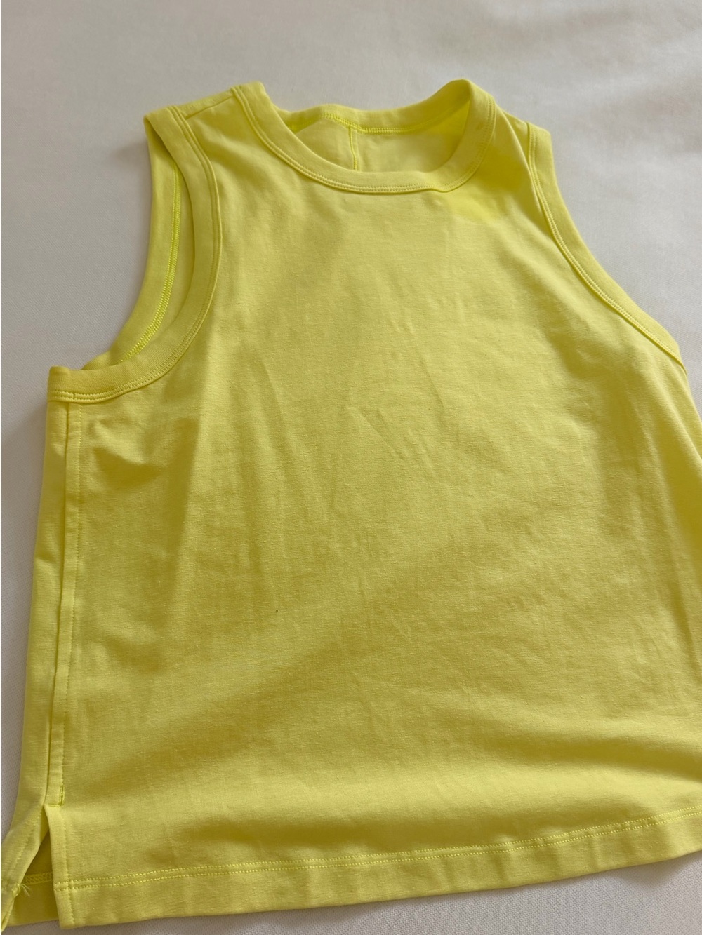 Lululemon Yellow Tank Top xs/4
